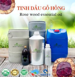 Tinh dầu gỗ hồng rosewood oil bán sỉ kg lít buôn giá rẻ mua ở đâu