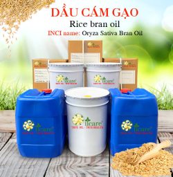 Dầu cám gạo rice bran oil bán sỉ lít kg buôn giá rẻ mua ở đâu