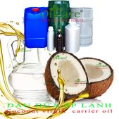 Dầu dừa ép lạnh coconut virgin oil bán sỉ lít kg buôn giá rẻ mua ở đâu