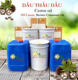 Dầu thầu dầu castor oil bán sỉ buôn lít kg giá rẻ mua ở đâu