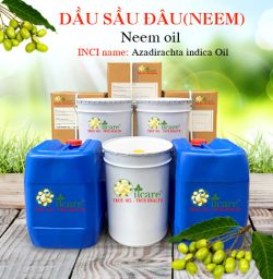 Dầu hạt sầu đâu neem oil ấn độ bán sỉ lít kg buôn giá rẻ mua ở đâu