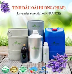 Tinh dầu oải hương pháp bán sỉ lít kg buôn giá rẻ mua ở đâu