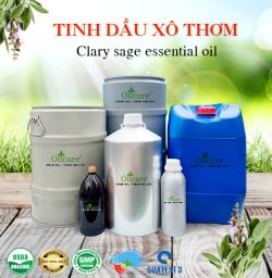 Tinh dầu xô thơm clary sage oil bán sỉ kg lít buôn giá rẻ mua ở đâu