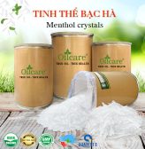 Tinh Thể Bạc Hà Nguyên Chất - Bán sỉ, Giá Tốt, Chất Lượng Cao
