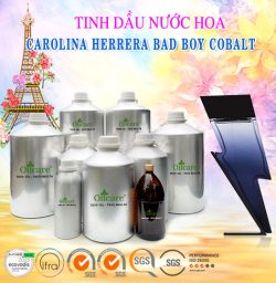 Tinh dầu nước hoa “GỐC” CAROLINA HERRERA BAD BOY COBALT sỉ giá rẻ bán theo lít kg