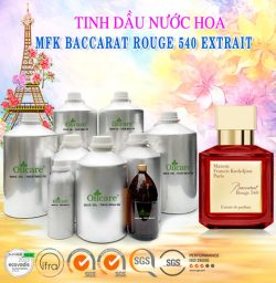 Tinh dầu nước hoa “GỐC” MFK BACCARAT ROUGE 540 EXTRAIT bán sỉ lít kg buôn giá rẻ